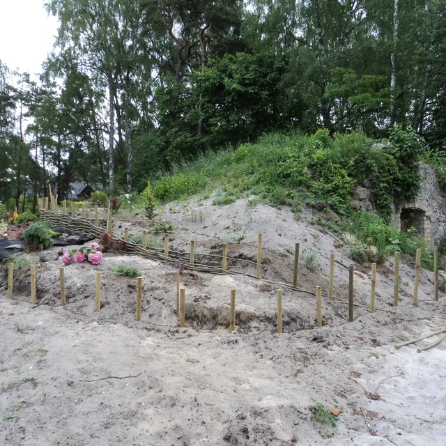 Pīts augsnes norobežojums, darbs Nr. 16