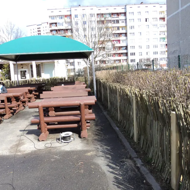 Pīts kārklu žogs — teritorijas norobežojums, darbs Nr. 11