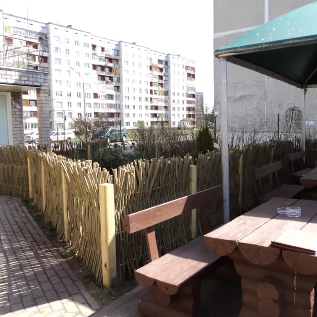 Pīts kārklu žogs — teritorijas norobežojums, darbs Nr. 13