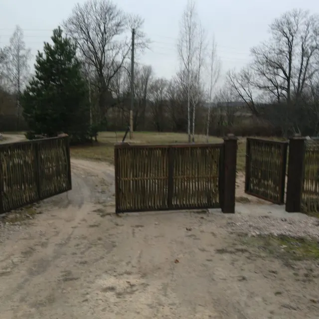 Pīts kārklu žogs — teritorijas norobežojums, darbs Nr. 19